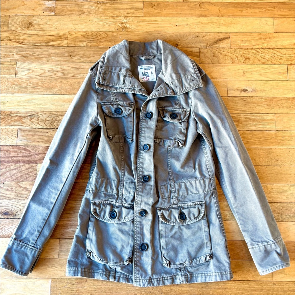Gap Women’s Khaki Military Jacket